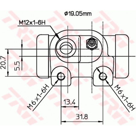 Cylindre de roue TRW