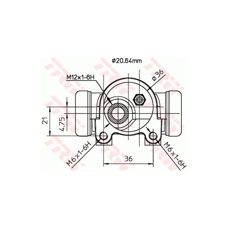 Cylindre de roue TRW