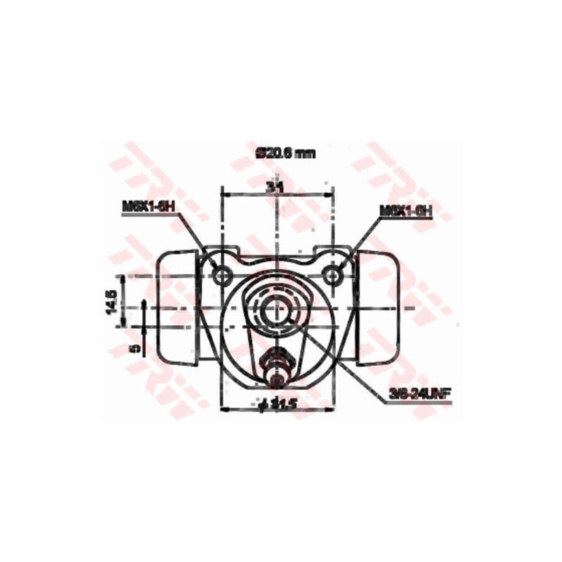 Cylindre de roue TRW