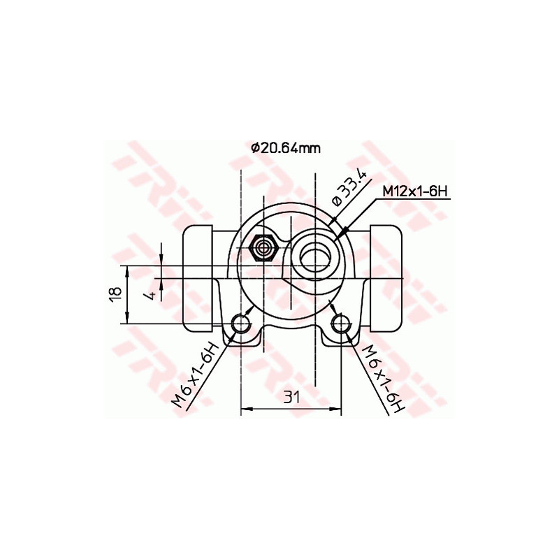 Cylindre de roue TRW