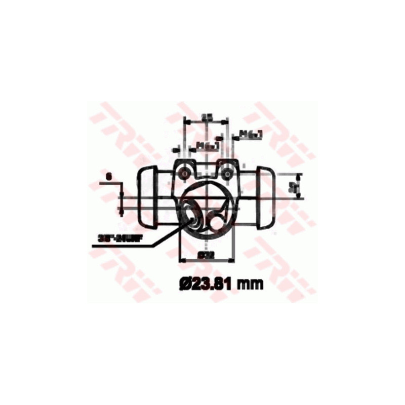 Cylindre de roue TRW