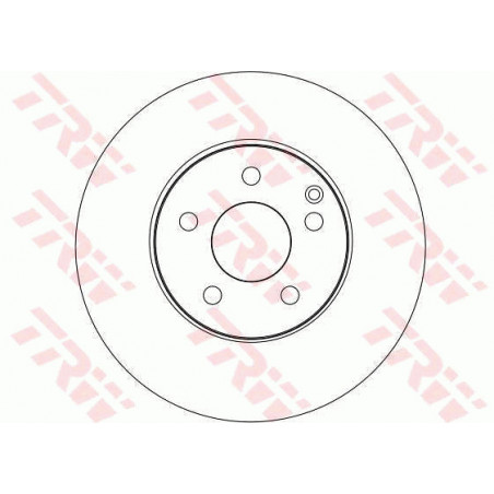 Disque de frein TRW