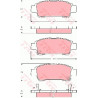 Jeu de quatre plaquettes de frein à disque TRW