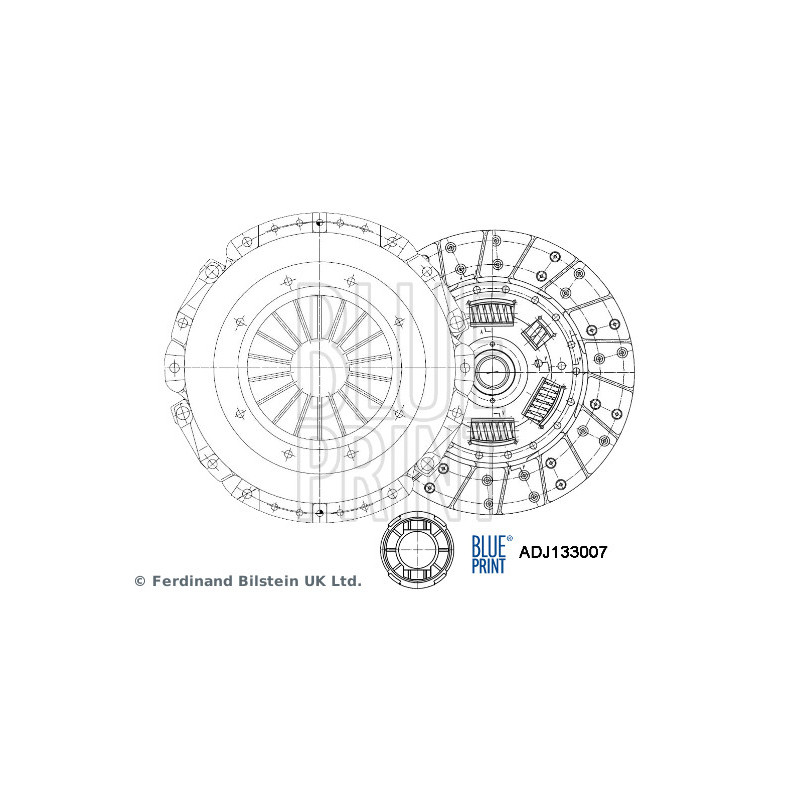 Kit d'embrayage BLUE PRINT