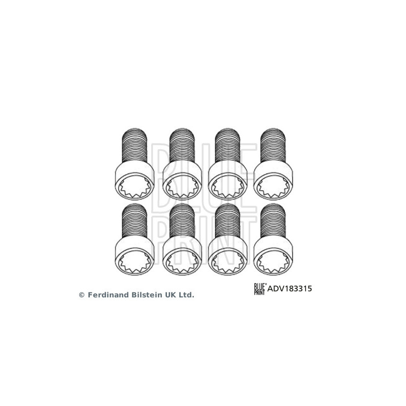 Visserie (volant moteur) BLUE PRINT