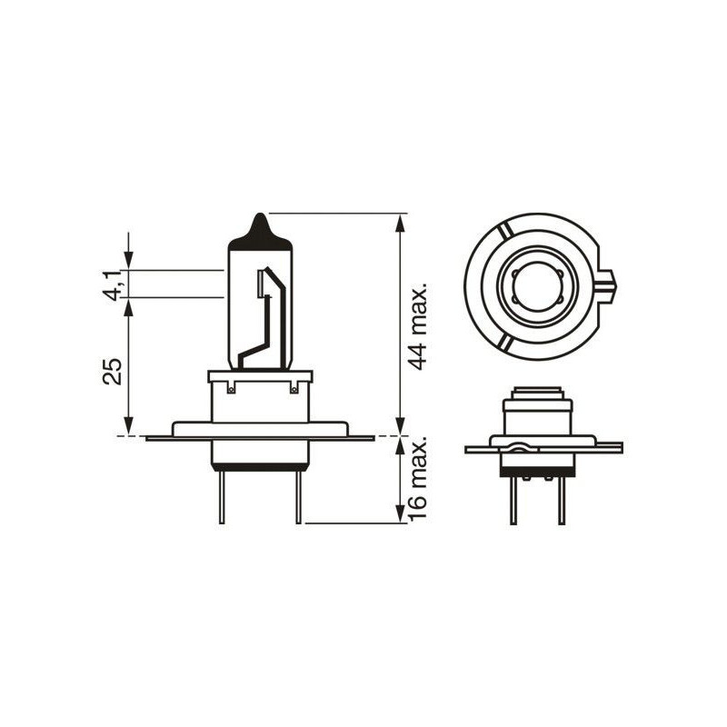 Ampoule (Phare longue portée) BOSCH