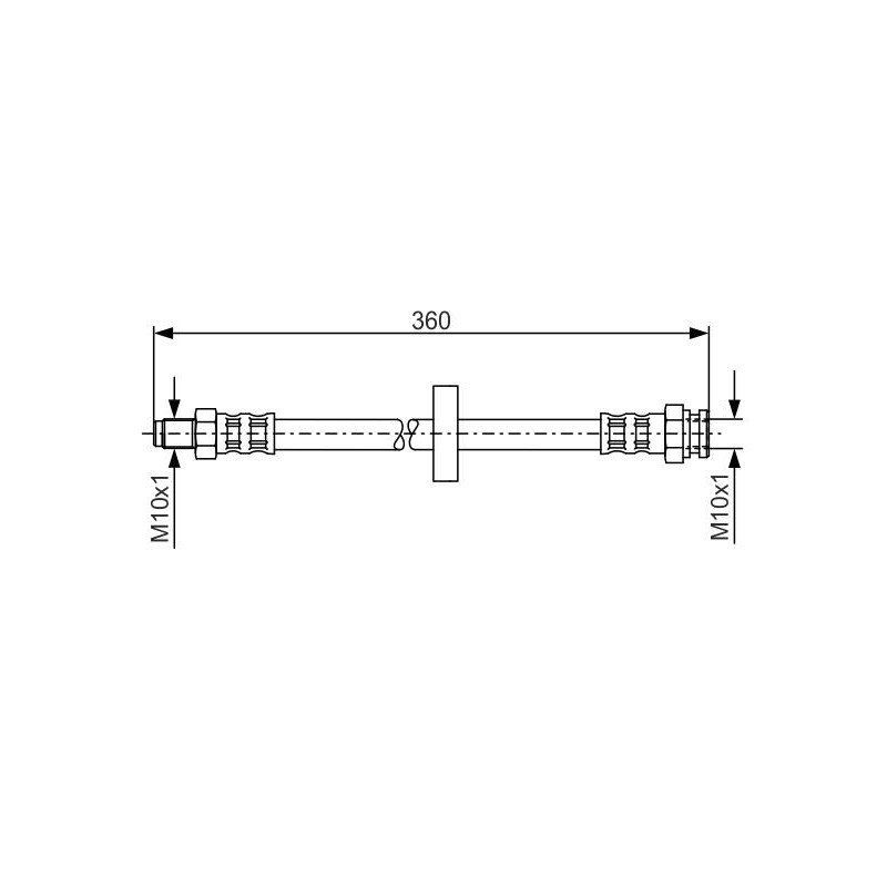 Flexible de frein BOSCH