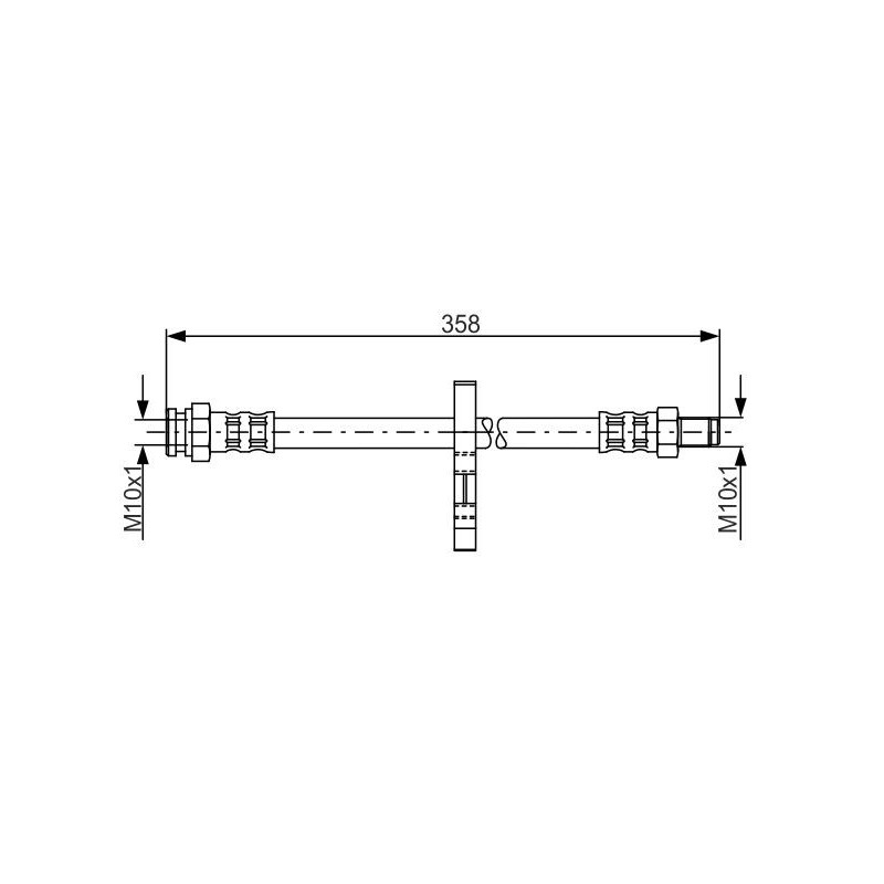 Flexible de frein BOSCH