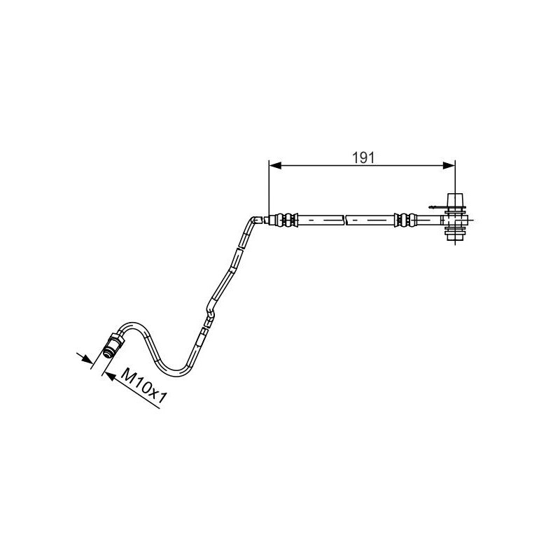 Flexible de frein BOSCH