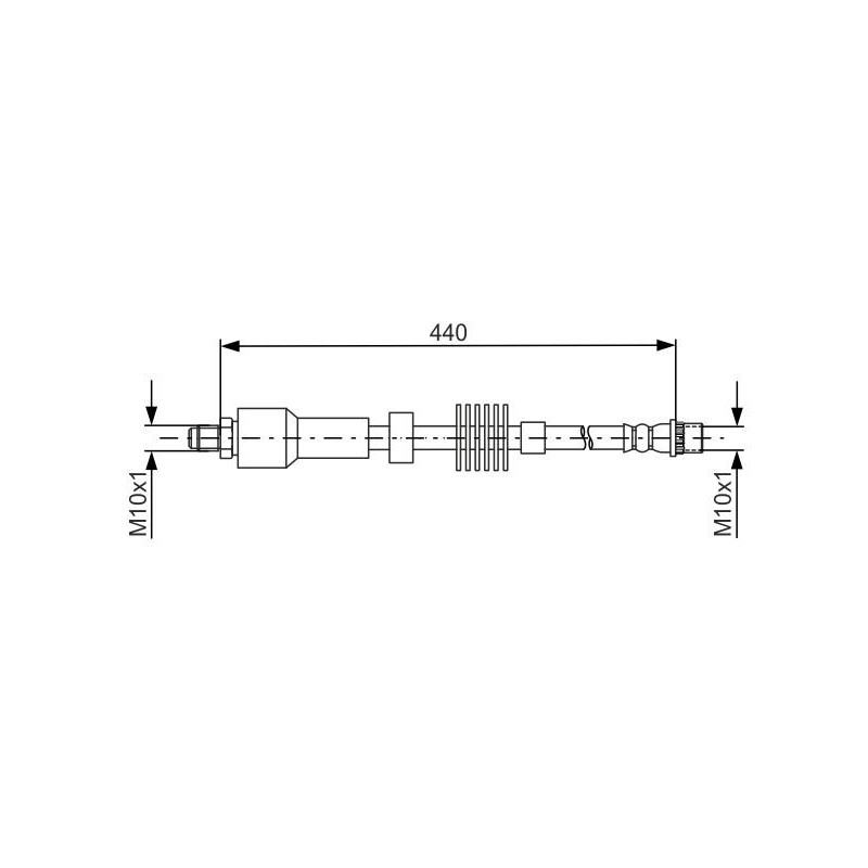 Flexible de frein BOSCH