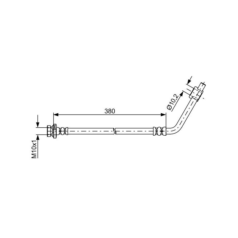 Flexible de frein BOSCH