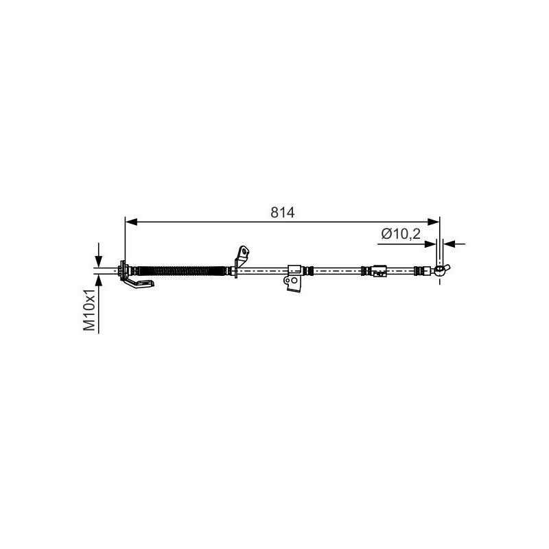 Flexible de frein BOSCH