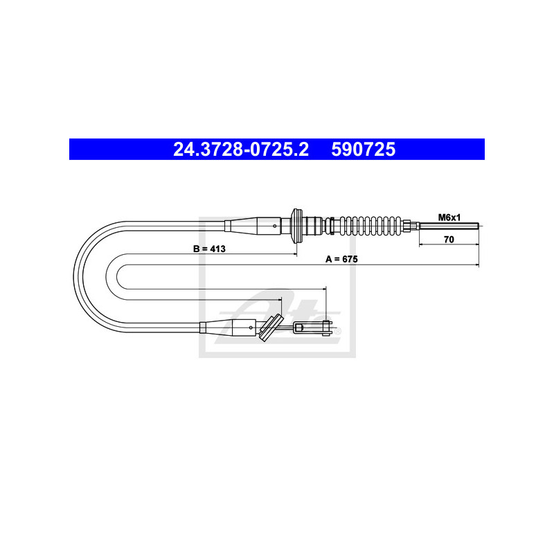 Cable d'embrayage ATE