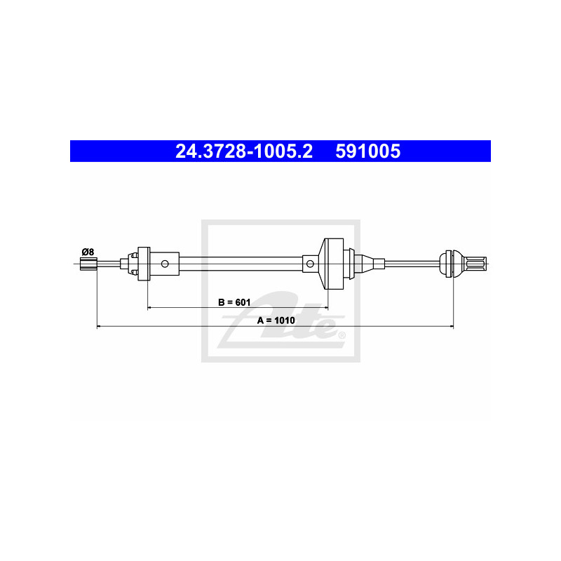 Cable d'embrayage ATE