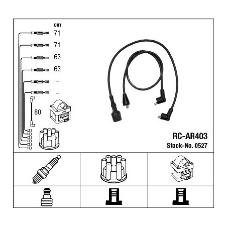 Fils de bougies / Faisceau d'allumage NGK