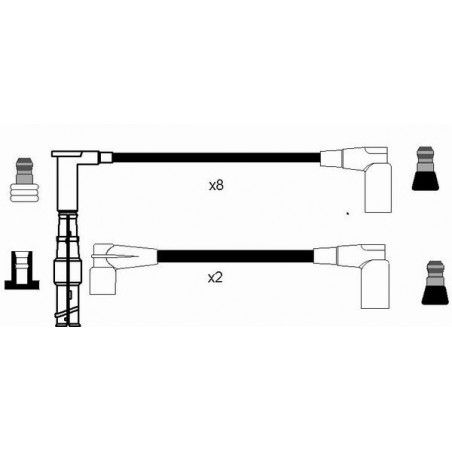 Fils de bougies / Faisceau d'allumage NGK