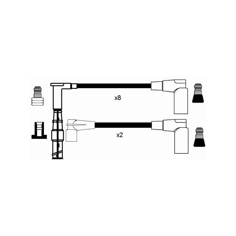 Fils de bougies / Faisceau d'allumage NGK