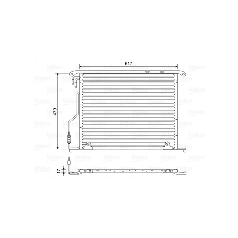 Condenseur de climatisation VALEO