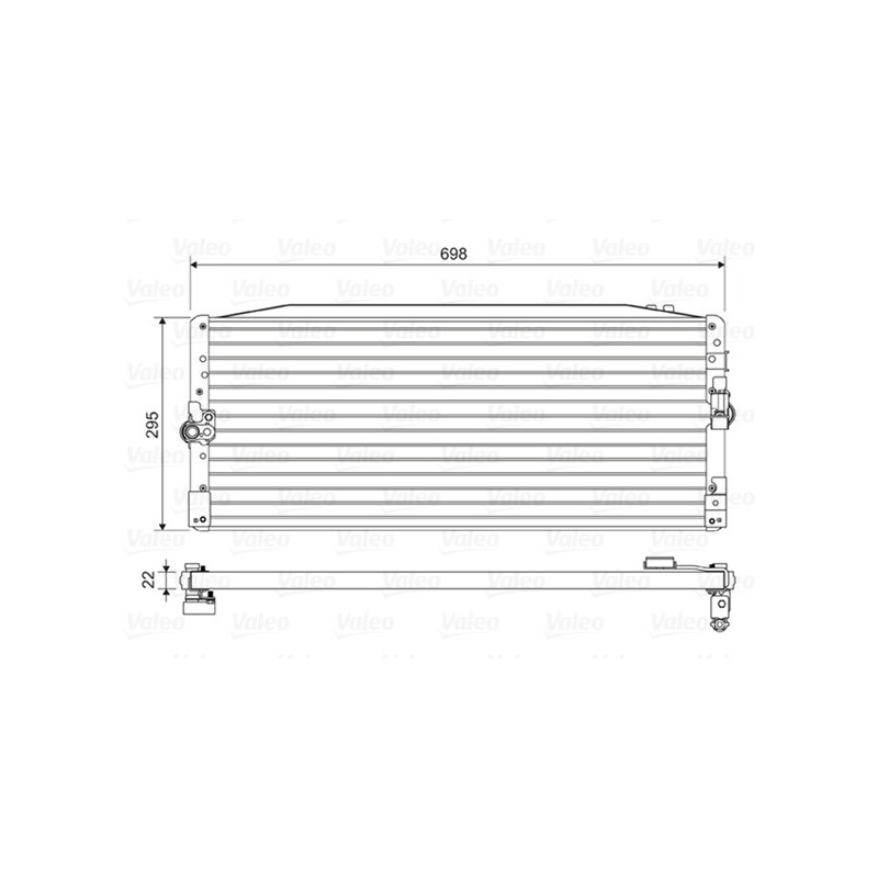 Condenseur de climatisation VALEO