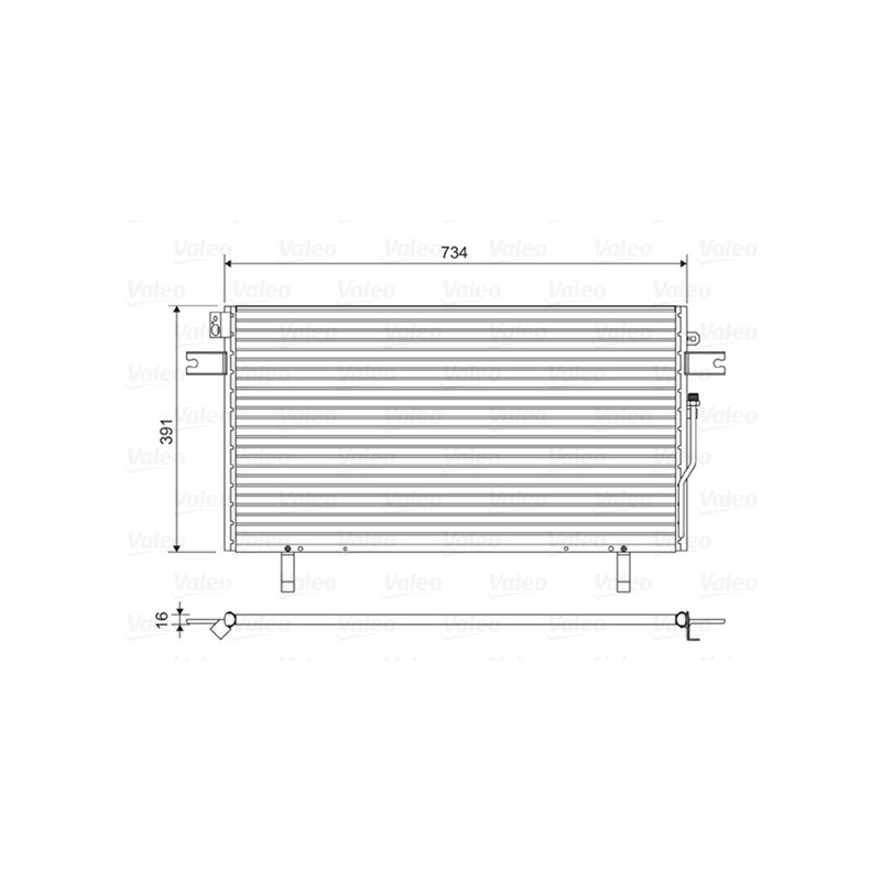 Condenseur de climatisation VALEO