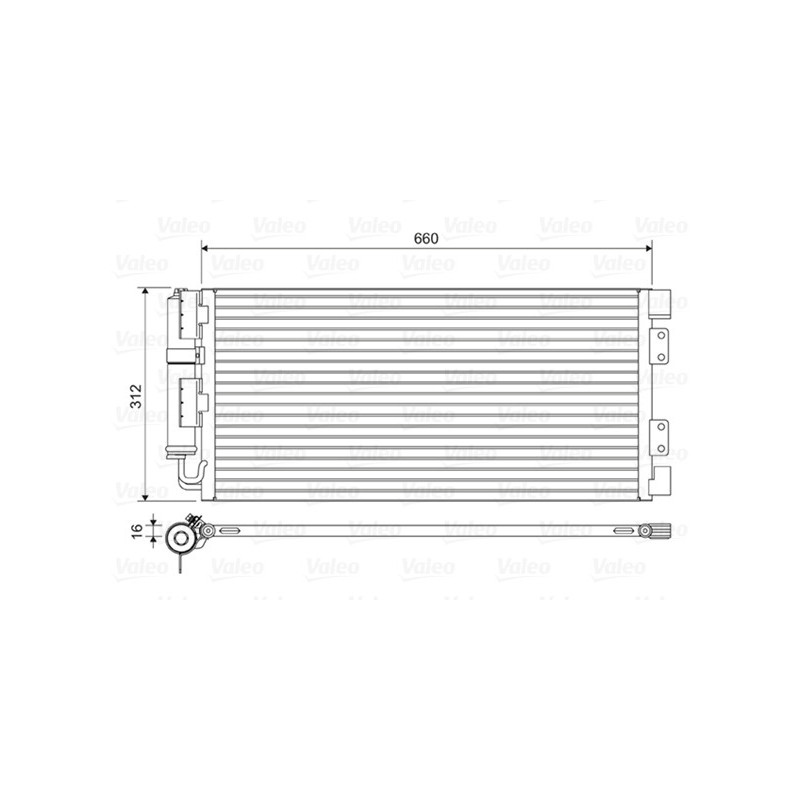 Condenseur de climatisation VALEO