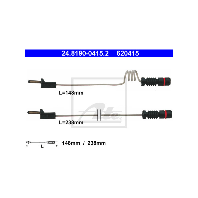 Témoin d'usure (plaquettes de frein) ATE