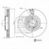 Jeu de 2 disques de frein FEBI BILSTEIN